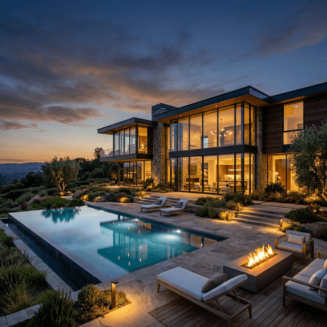 Luxury Exterior Night