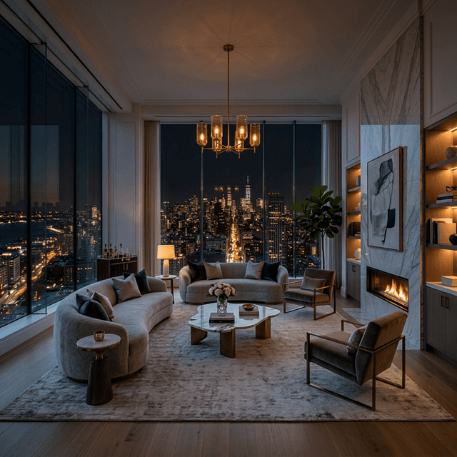 Luxury Interior Night